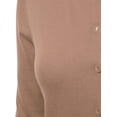 thumbnail image 4 of Men's Plain Baseball Athletic 3/4 Sleeve Cotton Tee Shirts, 4 of 4