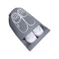 thumbnail image 2 of 10-piece Travel Shoe Bag, Drawstring Luggage Shoe Bag With Transparent Window, Household Shoe Dust Cover, 2 of 4