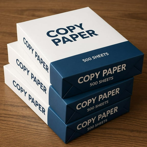 Multiuse Copy Paper, 8.5 x 11, 1500 Sheets, 3 Reams, White, 8.5" x 11"