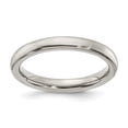 thumbnail image 1 of Solid Titanium Men's Half Round 3mm Ring Comfort-Fit Band Size 8.5, 1 of 4