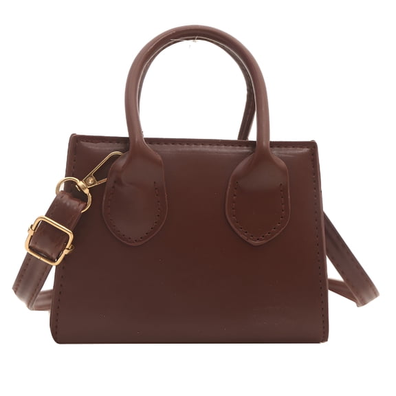 GASTROPOD Women Mini Leather Crossbody Bag Top-Handle Satchel