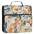 thumbnail image 5 of FORMRS Zipper Binder with Shoulder Strap 2-inch Ring 500 Sheet Capacity File Bag, Whimsical Leaves, 5 of 5