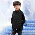 thumbnail image 4 of Mikilon 4-14 Years Boy's and Girl's Heated Vest, Rechargeable Lightweight Heating Vest Warming for Hunting, 4 of 7