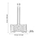 thumbnail image 3 of Dispensador de botellas de vidrio de borosilicato de alto contenido en forma de martillo 3D creativo, herramienta de bar para bar en casa., 3 of 7
