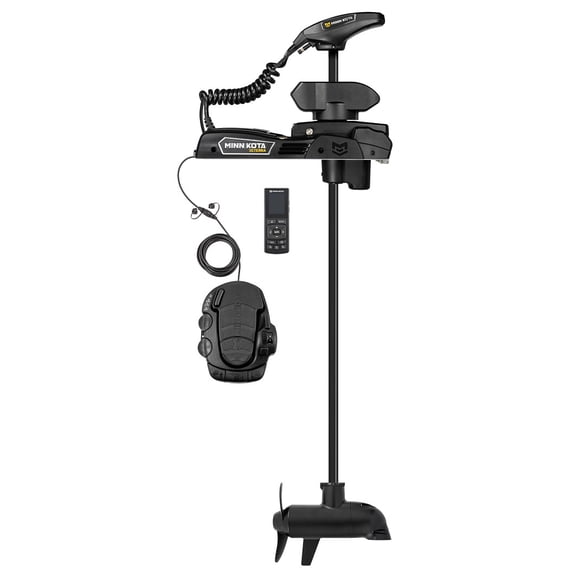 Minn Kota Trolling Motor 1358541 Ulterra Quest; Freshwater; Electric Steer; Variable Speed Forward And Reverse; 60 Inch Length; Bow Mount; 60 Ampere