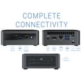 thumbnail image 6 of Intel NUC10i3FNH Mini PC, Intel Core i3-10110U Upto 4.1GHz, 16GB RAM, 256GB NVMe SSD, HDMI, Thunderbolt, Card Reader, Wi-Fi, Bluetooth, Windows 10 Pro, 6 of 7