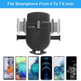 thumbnail image 3 of 360 Mount Holder Car Windshield Stand Mobile Cell Phone GPS For iPhone Samsung, 3 of 5