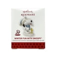 thumbnail image 2 of 2013 Winter Fun with (SNOOPY) Hallmark Keepsake Christmas Tree Ornament - QXM8505, 2 of 2