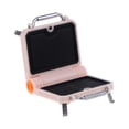 thumbnail image 3 of Bunblic Maison de Poupée Barbecue Gril Miniature Appareil de Cuisine Ornement pour Enfants Collection Compact Micro Scène Décoration Modèle de Simulation Rose, 3 of 8