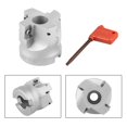 thumbnail image 2 of Dioche Face End Mill, Face Milling Cutter 4 Flute 50mm Right Angle For CNC Machine For Milling Machine, 2 of 8