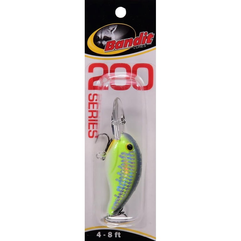 Leurre Bandit 200 Series 2B14 - Chartreuse/Chocolat - Neuf Sous Emballage