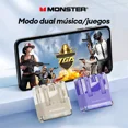 thumbnail image 2 of Monster Airmars Xkt12 Audífonos Inalámbricos In-ear Negro Color Violeta, 2 of 6