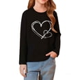 thumbnail image 5 of Kids Girl Boy Brunch Tops Long Sleeve Blouses for Child Crew Neck Graphic Loose Fit Thermal Fall Winter Shirt 2026 Clothes Fashion Y2K 6 Years, 5 of 5