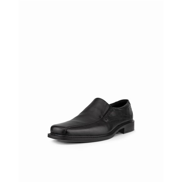 Mocasines negros slip-on ECCO New Jersey para hombre, talla 43 EU