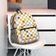 thumbnail image 5 of Fotbe Colorful Checkered 1 Mochila Ligera Casual para Laptop para Hombres y Mujeres, Mochila Impermeable de Uso Diario, Mochila para Universidad, 5 of 6