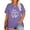 1-Purple, variant on XCHQRTI Funny Rabbit Women Shirt Plus Size Graphic Tee Happy Easter Short Sleeve Oversized Tshirt