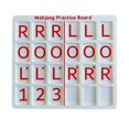 thumbnail image 1 of Single Mahjong Practice Board Compatible With Portable Practice Board With 24 Slots For Mahjong Lovers, 1 of 8