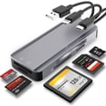 thumbnail image 1 of Lector de tarjetas de memoria JOOPSHEE 5 en 1 para iPhone/iPad USB C/A, 1 of 6