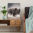 thumbnail image 5 of Qisvanset 12x16 Inch Funny Black Dog Portrait Canvas Print Wall Art, 5 of 5