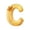 C, variant on Christmas Hanging Ornaments, 2D Acrylic Golden Ornate 26 Alphabet Letters Christmas Tree Ornaments, DIY Monogram Hanging Pendants, Xmas Tree Decor Gift Tag, Winter Holiday Keepsake Gift