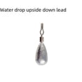 thumbnail image 4 of Colgante de plomo de pesca invertido Luya Accesorio de plomo de pesca invertido Plomo de pesca invertido con forma de gota de pez Caña de pescar invertida circular, 4 of 5