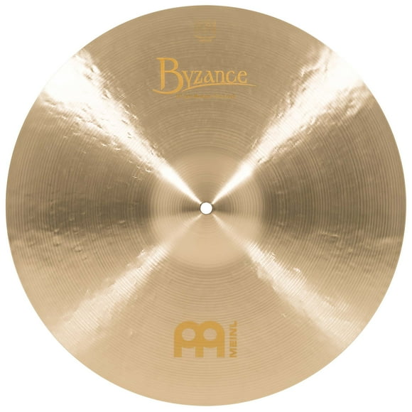 Meinl Cymbals Byzance 18" Jazz Medium Thin Crash — Made in Turkey — Hand Hammered B20 Bronze, 2-Year Warranty (B18JMTC)