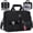 Black(17.3in), variant on RAINSMORE 17.3 Inch Laptop Bag for Men Messenger Bag Business Laptop Briefcase with MOLLE System Large Travel,Black