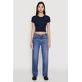thumbnail image 3 of Womens Cropped Short Sleeve Crew Neck Tee, 3 of 5