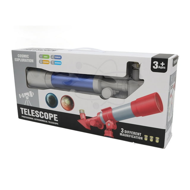 Telescopio para Niños pequeños ANGGREK Plegable Portátil Alta Definición para Mayores de 3 años