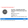 thumbnail image 2 of Flex Plate - Compatible with 2000 - 2002 Ford E-450 Econoline Super Duty 7.3L V8 2001, 2 of 2