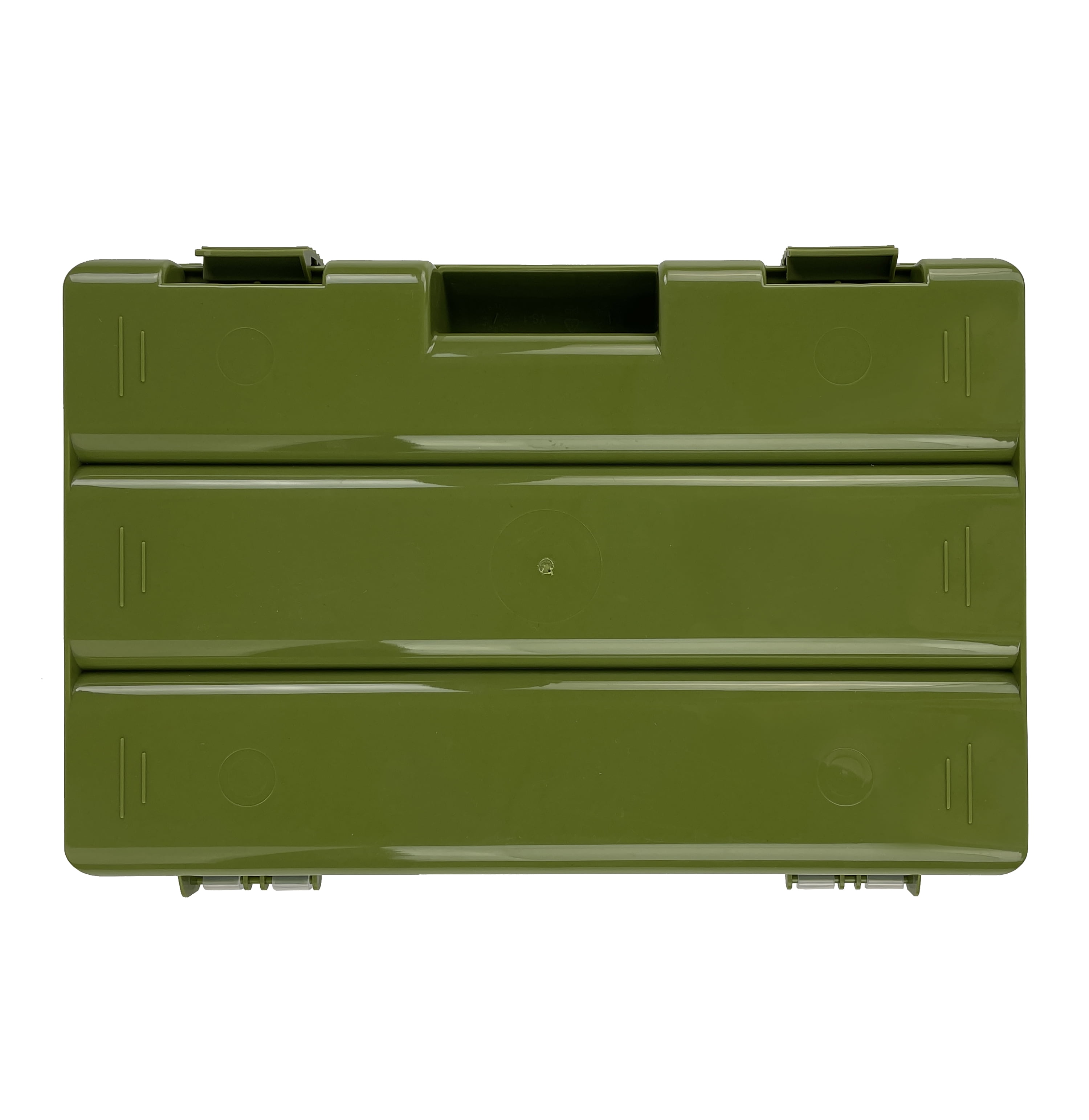 Ozark Trail Medium Plastic Tray Fishing Tackle Box 3600, Green