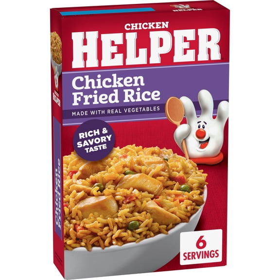 Chicken Helper Fried Rice Made with Real Vegetables, 7 oz Box (Pack of 6)