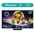 thumbnail image 1 of Restored Hisense 55" Class U7 Series Mini-LED ULED 4K UHD Google Smart TV (55U75QG, 2025 Model) - QLED, Native 165Hz, Dolby Vision IQ, Dolby Atmos, Full Array Local Dimming, Game Mode Ultra, 1 of 7