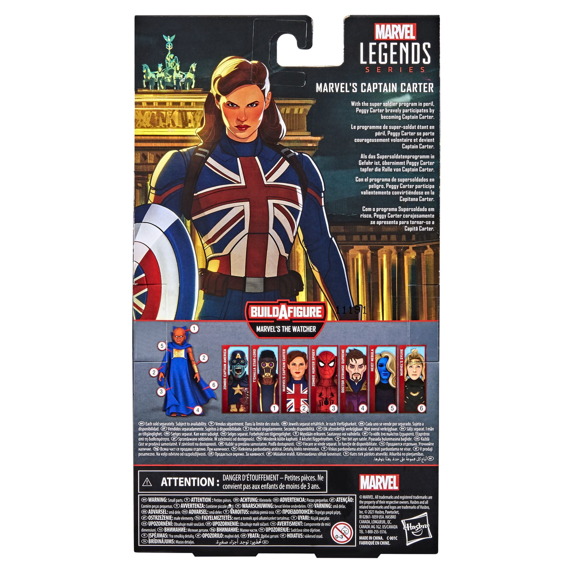 Marvel Legends Series Captain Carter Premium Design Action Figure