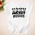 thumbnail image 1 of Mickey Mouse Many Moods Faces Disney Vacation Graphic T-Shirt All Size S-5XL, 1 of 4