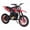 Red, variant on 49cc 4-Stroke Kids Dirt Bike, Gas Powered Motocross Bike with Disc Brakes, Mini Off-Road Motorcycle for Teens, 10-Inch Tires, Front & Rear Suspension