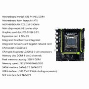 X99-P4 4x DDR4 2xUSB3.0 6xUSB2.0 Desktop NVME M.2 LGA2011-3 Motherboards
