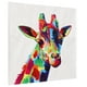 Cadre Sans Couleurs Girafe Art Toile Peinture Animal Impression Photo Mur Unframed Décor à la Maison – image 3 sur 5