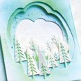 thumbnail image 4 of Troqueles de corte de metal con marco de tema navideño de varias capas, troqueles de árbol de Navidad, plantilla de plantilla para álbum de recortes, tarjeta de regalo, decoración del hogar DIY, 4 of 5