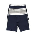 thumbnail image 2 of Tommy Hilfiger Mens 3-Pack 100% Cotton Classics Boxer Brief Dark Navy Small, 2 of 4