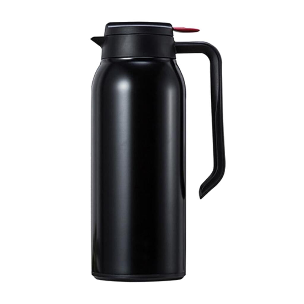 Coffee/Tea 2 Carafe Vacuum Thermos Stainless Steel with 0.7 & 1Liter 