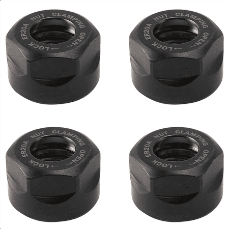 

4X ER20 Collet Clamping Nuts for CNC Milling Chuck Holder Lathe