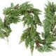 thumbnail image 2 of 2Meter Christmas Pines Needle Wreath With Green Artificial Christmas Wreath Winter Mantel Tabletop Porch Decoration Holiday Wreath Green Christmas Wreat, 2 of 9