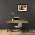 thumbnail image 3 of Hausenflock, Alan 32x23 Black Ornate Wood Framed with Double Matting Museum Art Print Titled - Burnished Modern IV, 3 of 4