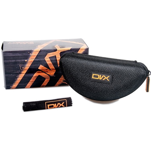 DVX DVX Fame Grey Lens/ Gloss Black Frame Sunglasses