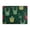 Bear Faces In Green, variant on 63'x48'&80'x58' Living Room Bedroom Super Soft Floor Mat Carpet With Non-Slip Bottom Adorable Male and Female Cookie