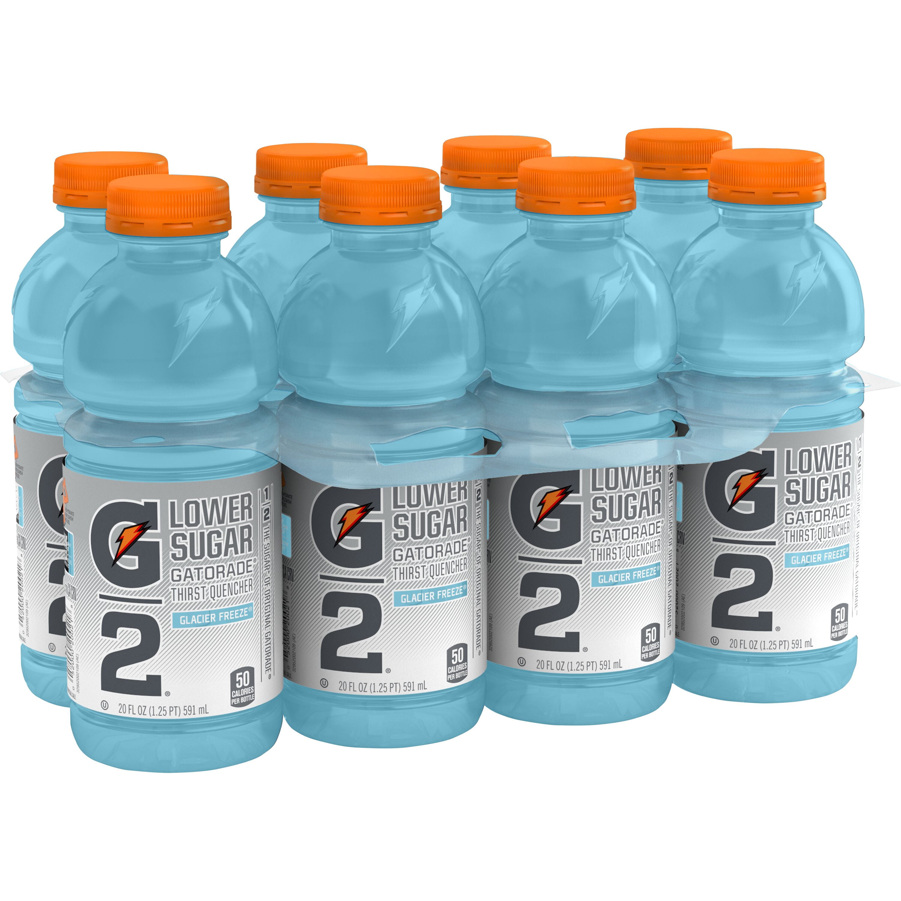 Gatorade G2 Lower Sugar Cool Blue Low Calorie Electrolyte Enhanced Sports  Drink, 8 bottles / 20 fl oz - Kroger