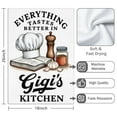 thumbnail image 3 of 2 Pcs Funny Kitchen Towels,Funny Kitchen Quirky Patterns Microfiber Dish Towels,Kitchen Tea Towels,Kitchen Towel Set (18" X 26"), 3 of 3