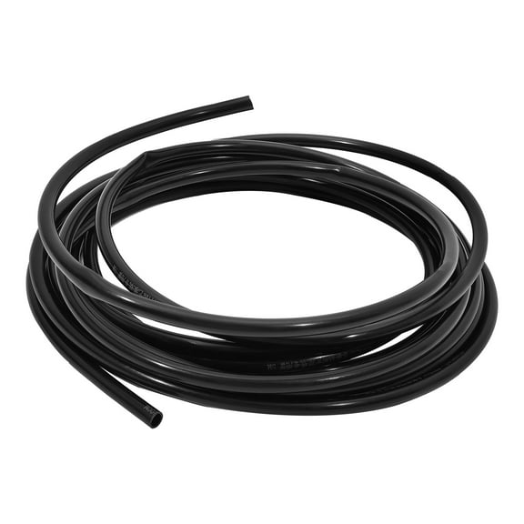 HOMEMAXS Garden Watering Hose Drip Irrigation Tubing Pipe for Home Use 1 Roll Black PE Material