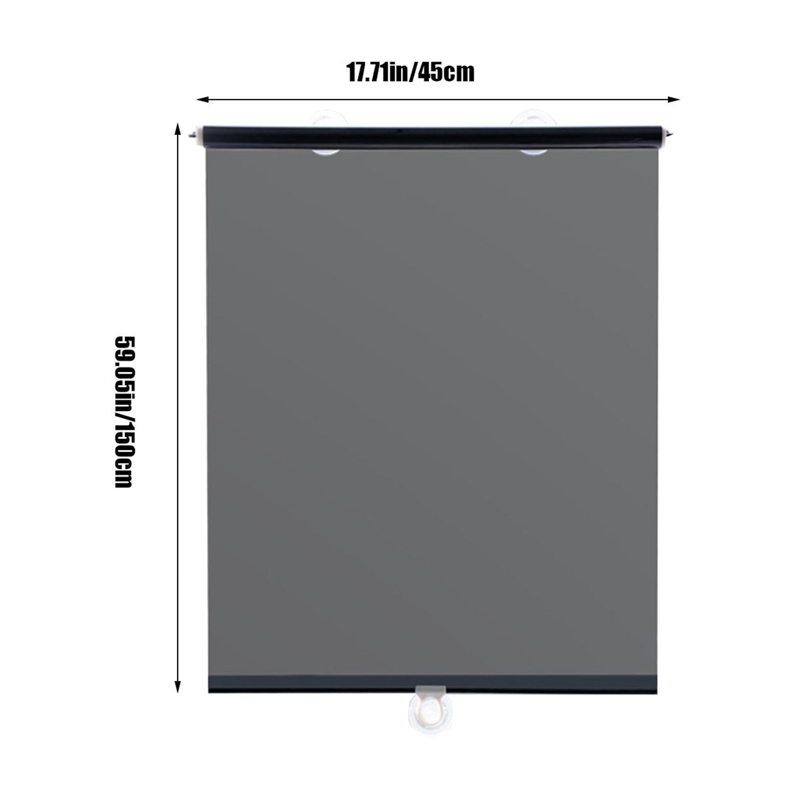 Cordless Roller Shades Blackout Blinds,Windows Room Darkening Rolled Up Shades with Spring System, UV Protection Window Shades Door Blinds for Home and Office
